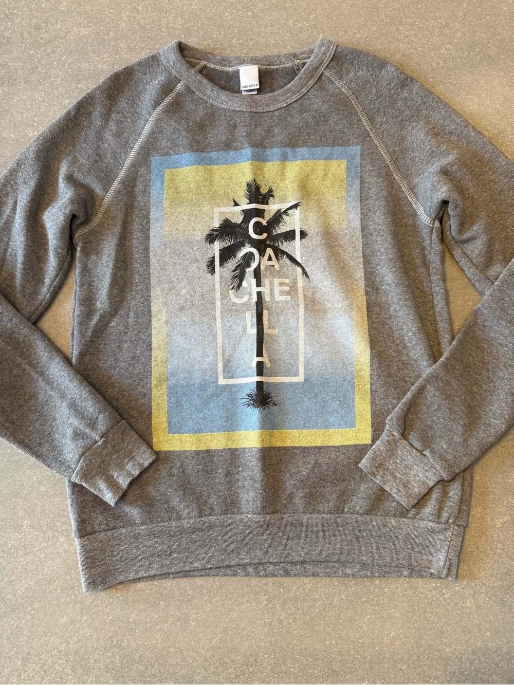 Coachella Gray Crewneck Sweatshirt